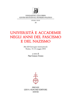 9788822257352-Università e accademie negli anni del Fascismo e del Nazismo.
